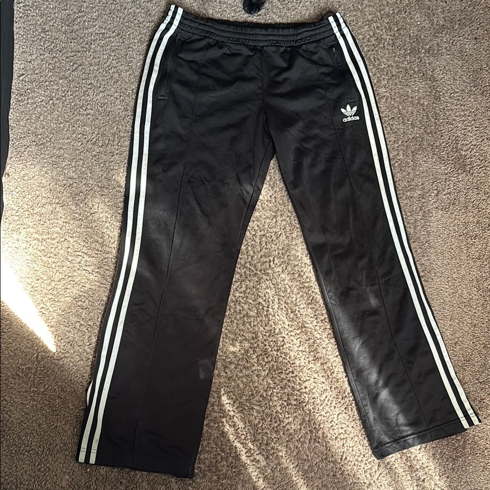 Adidas Black Track Pants medium